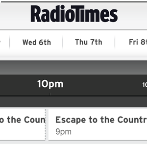 Radio Times iPad app